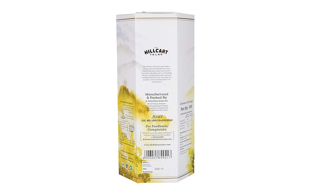 The Hillcart Tales Mystical Assam Black Tea   Box  14 pcs